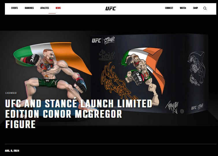 UFC announces Limited Edition of Conor McGregor